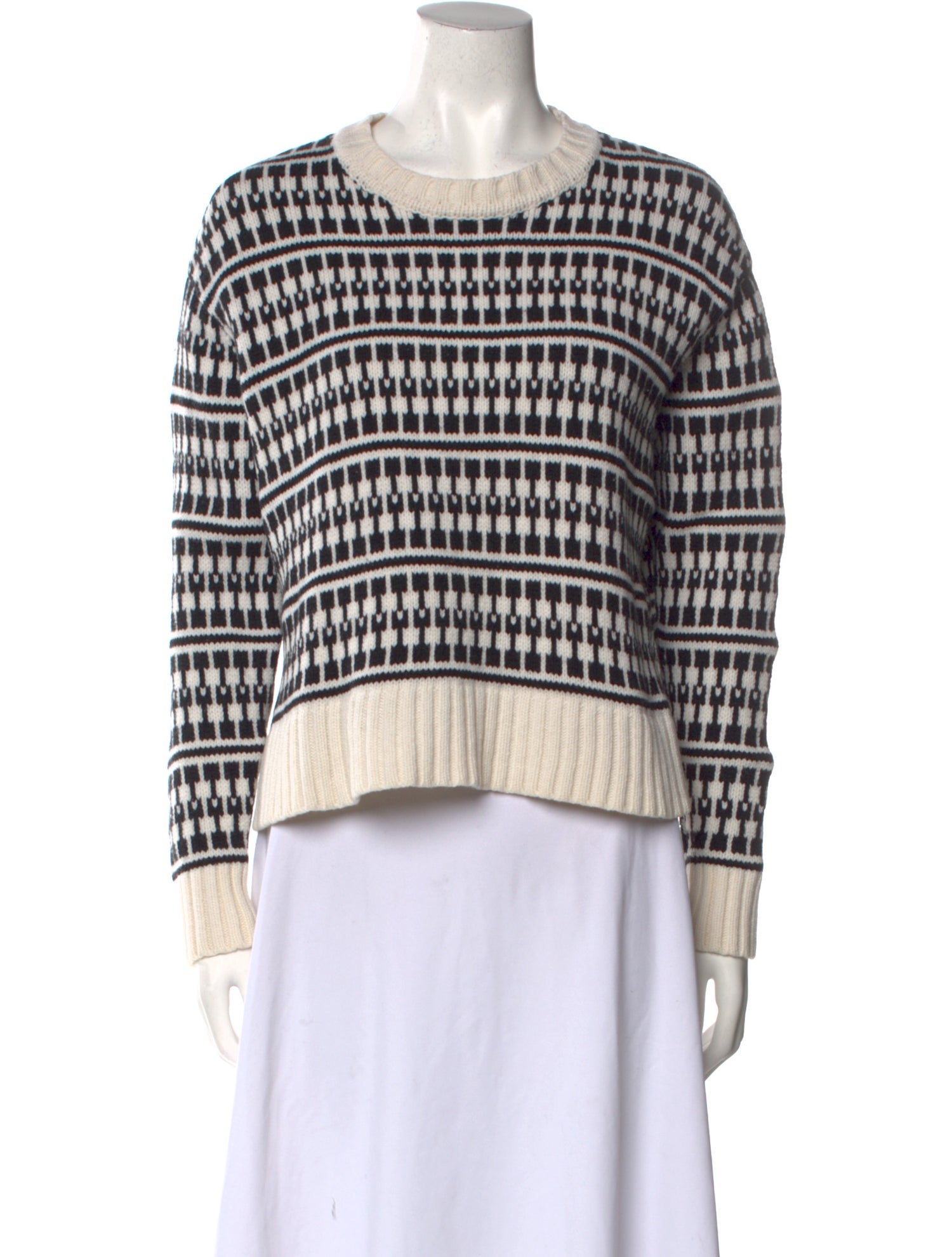 Jason Wu Wool Striped Sweater