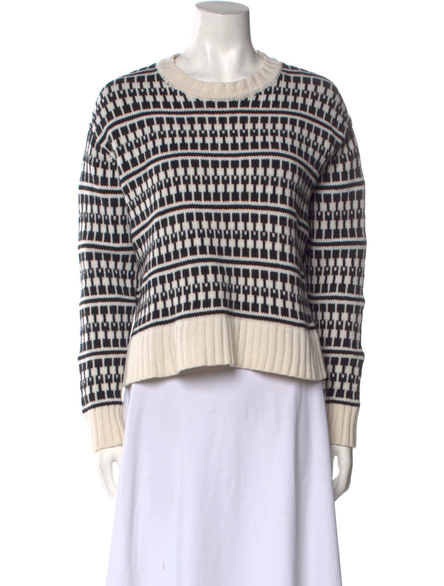 Jason Wu Wool Striped Sweater