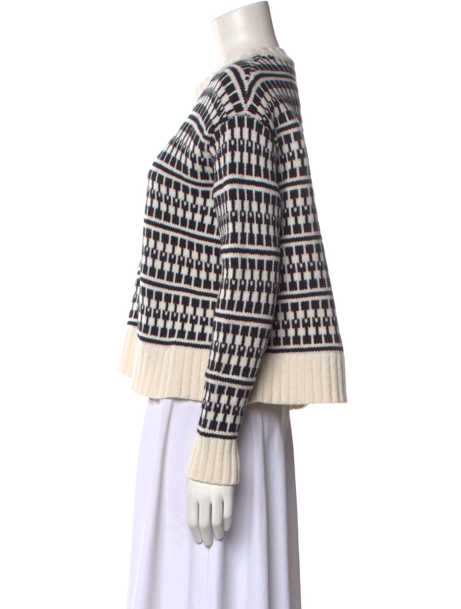 Jason Wu Wool Striped Sweater