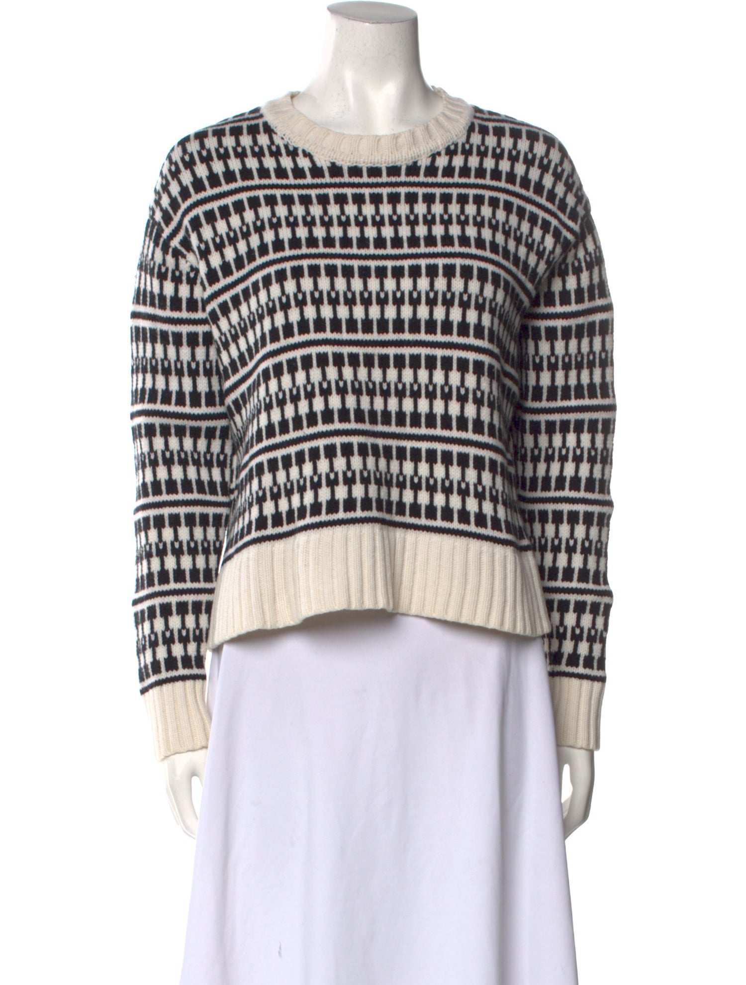 Jason Wu Wool Striped Sweater