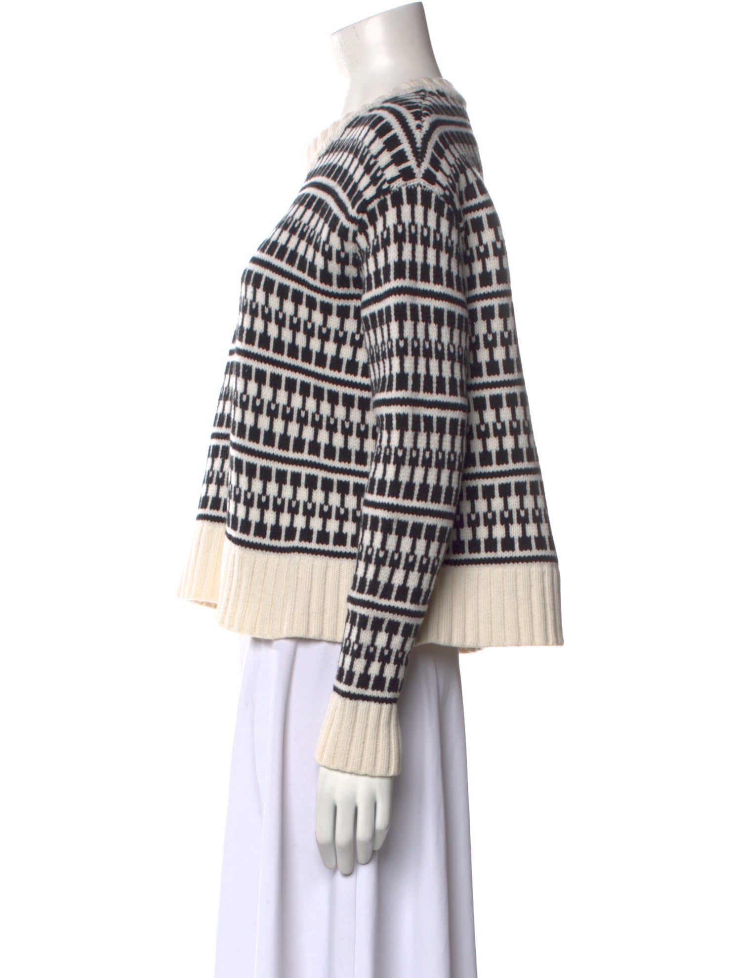 Jason Wu Wool Striped Sweater