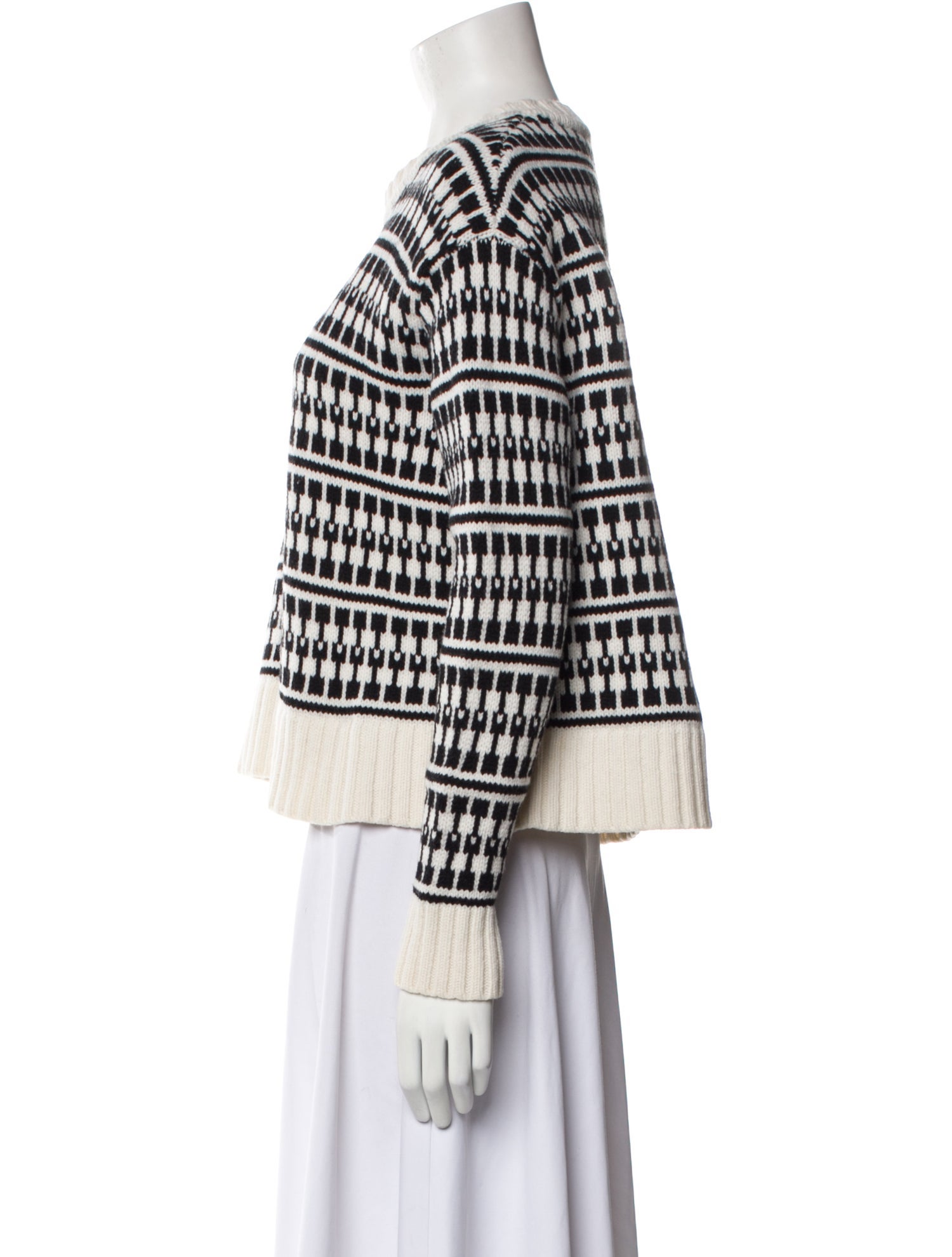 Jason Wu Wool Striped Sweater