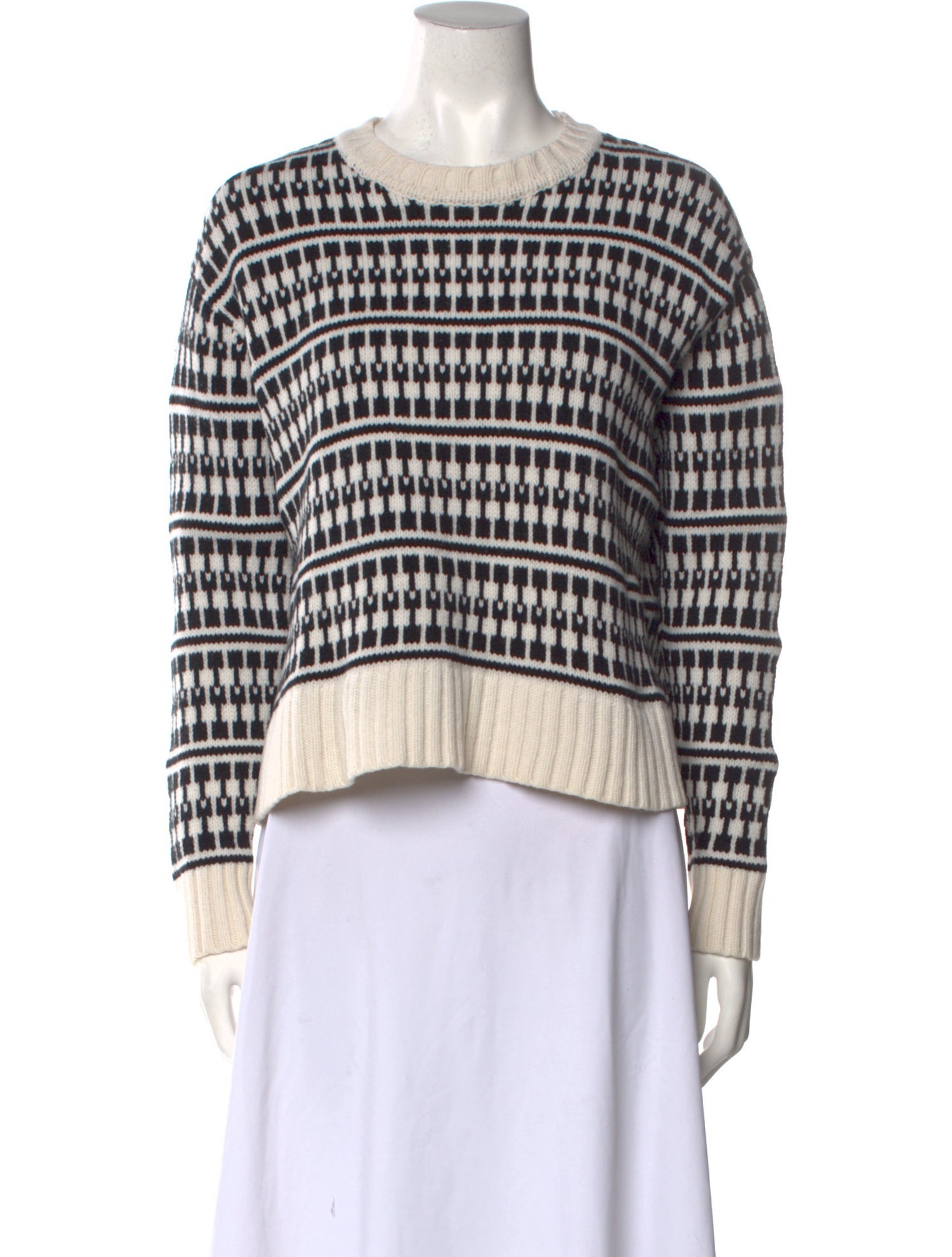 Jason Wu Wool Striped Sweater