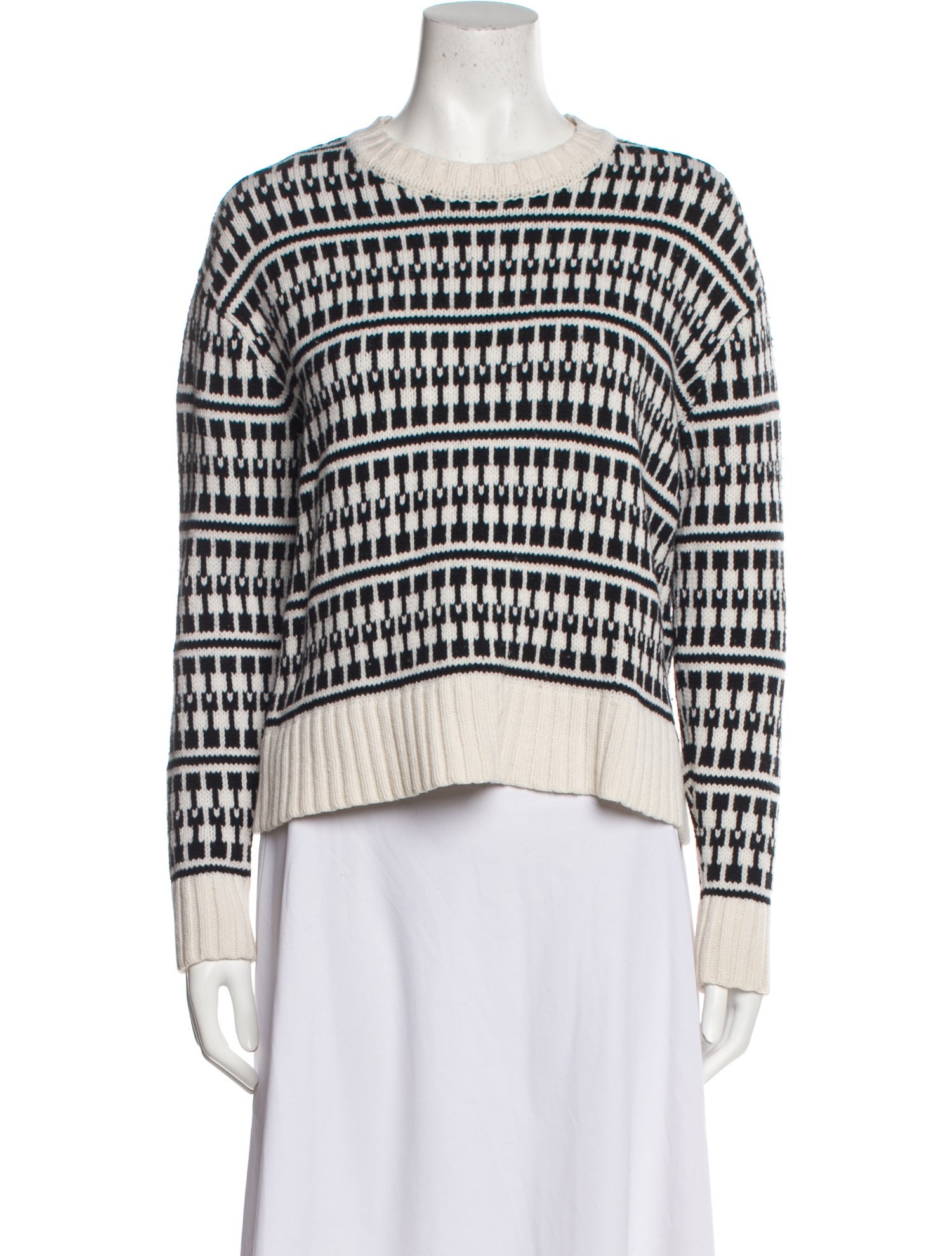 Jason Wu Wool Striped Sweater