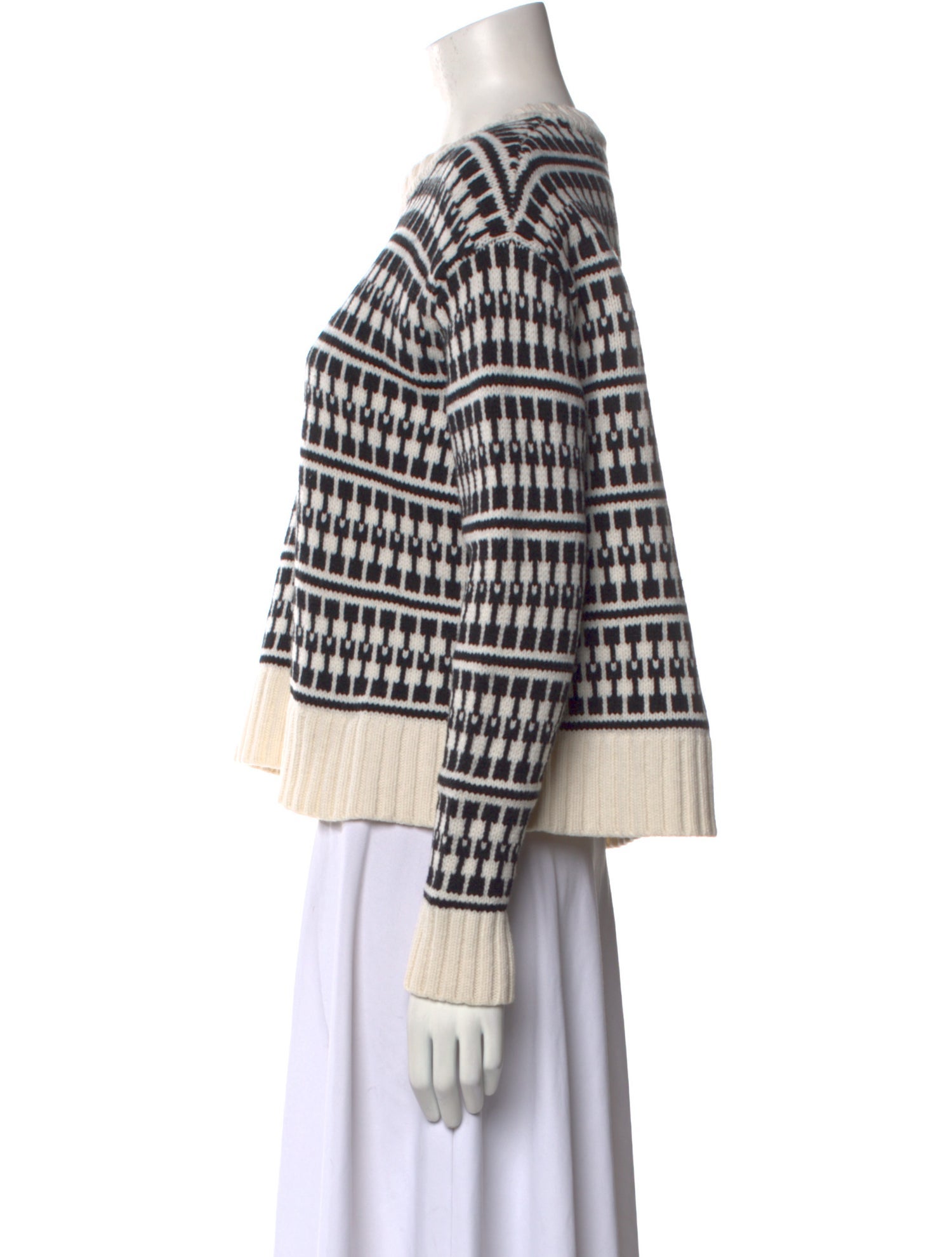 Jason Wu Wool Striped Sweater