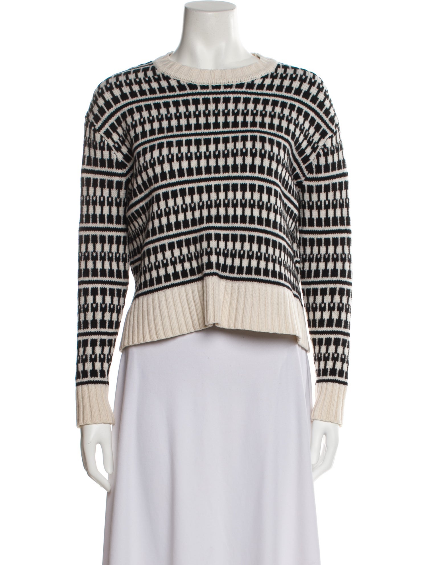 Jason Wu Wool Striped Sweater