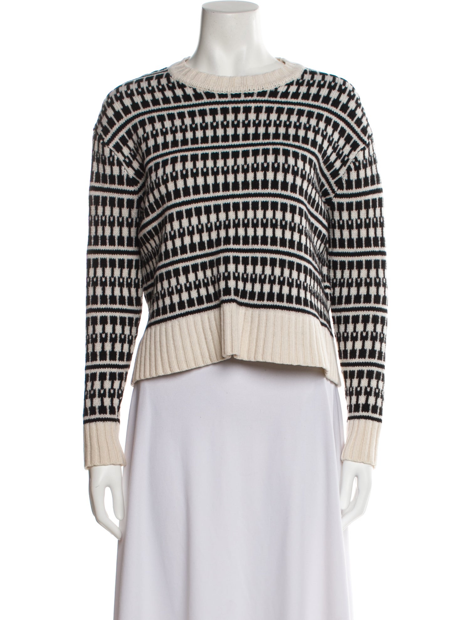Jason Wu Wool Striped Sweater