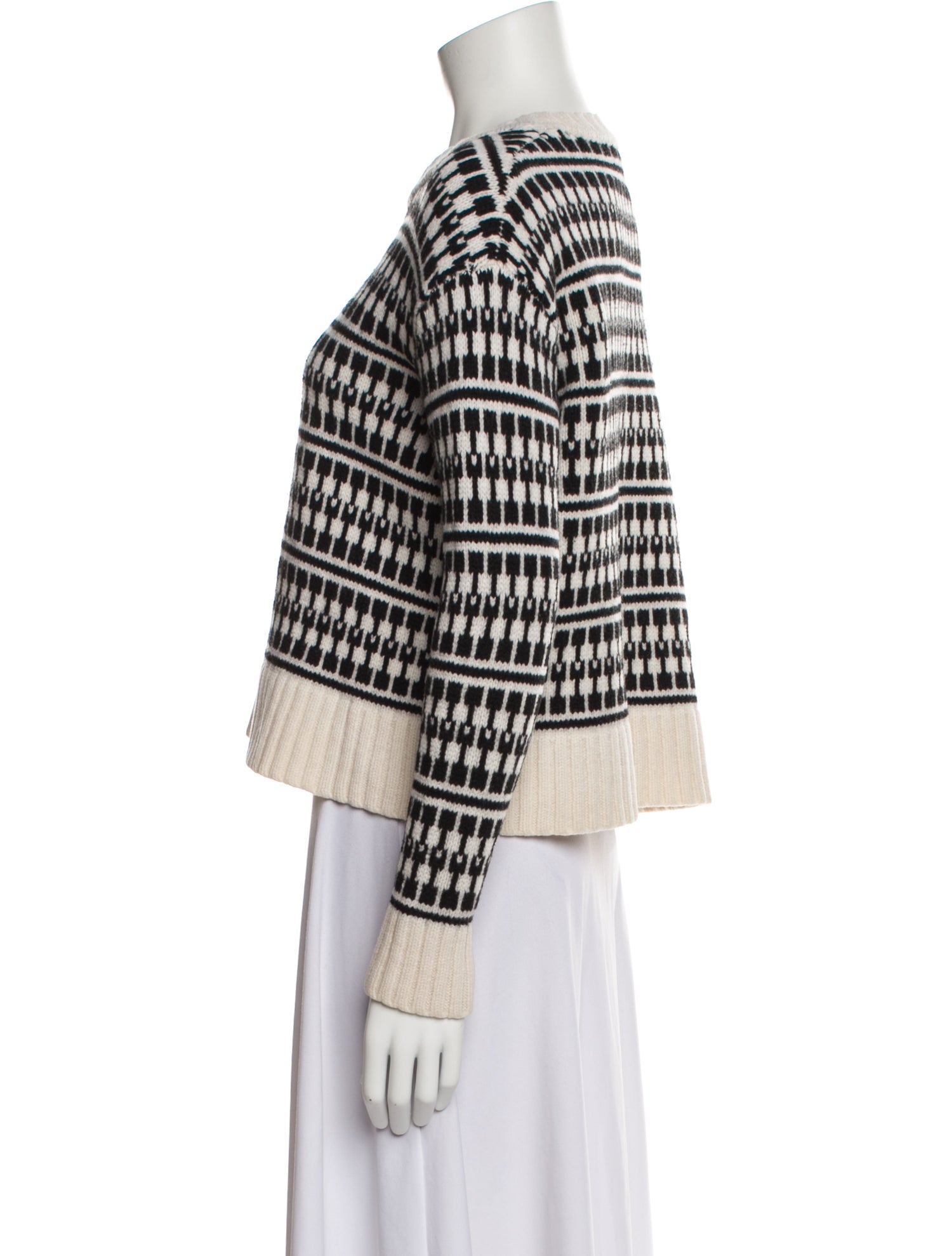 Jason Wu Wool Striped Sweater