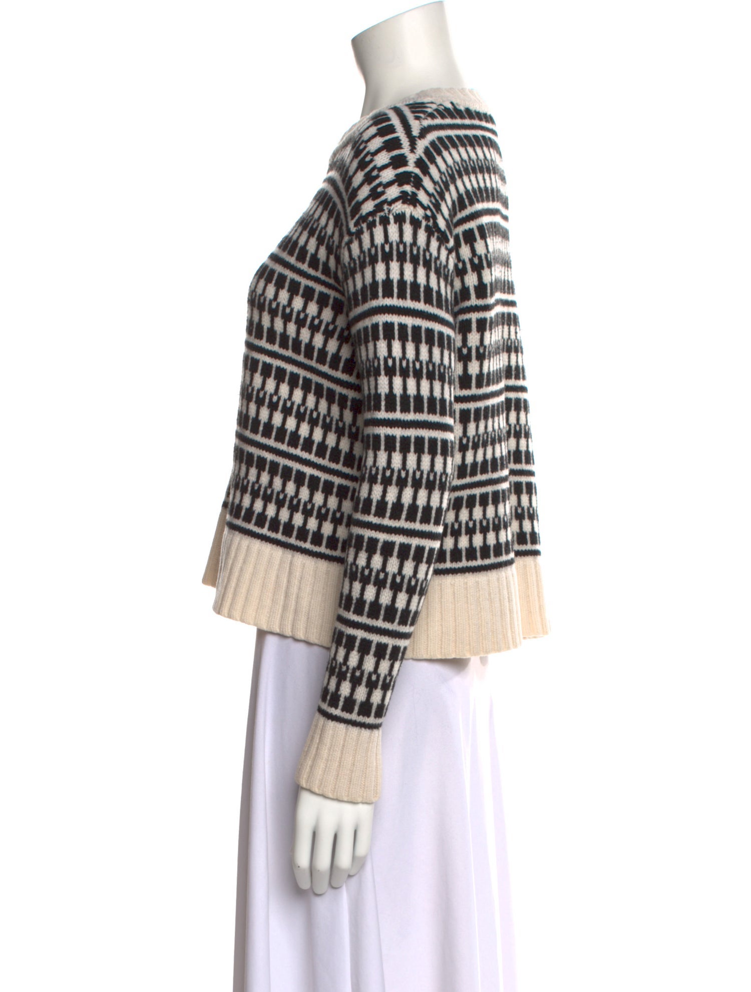 Jason Wu Wool Striped Sweater