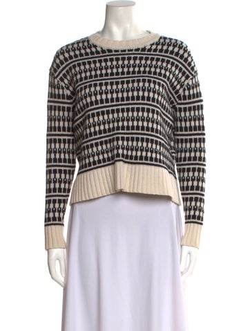 Jason Wu Knitwear Wool Striped Sweater S