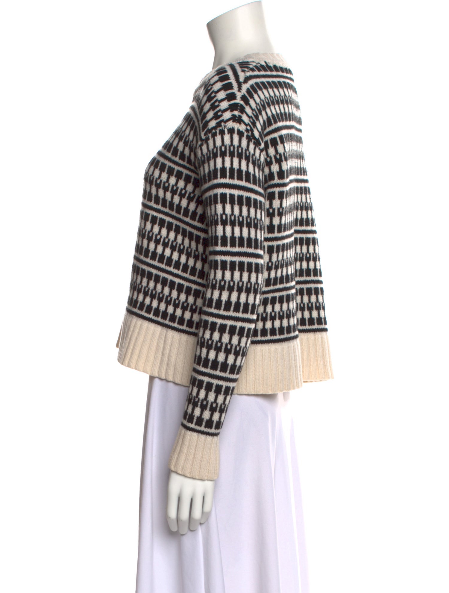Jason Wu Wool Striped Sweater