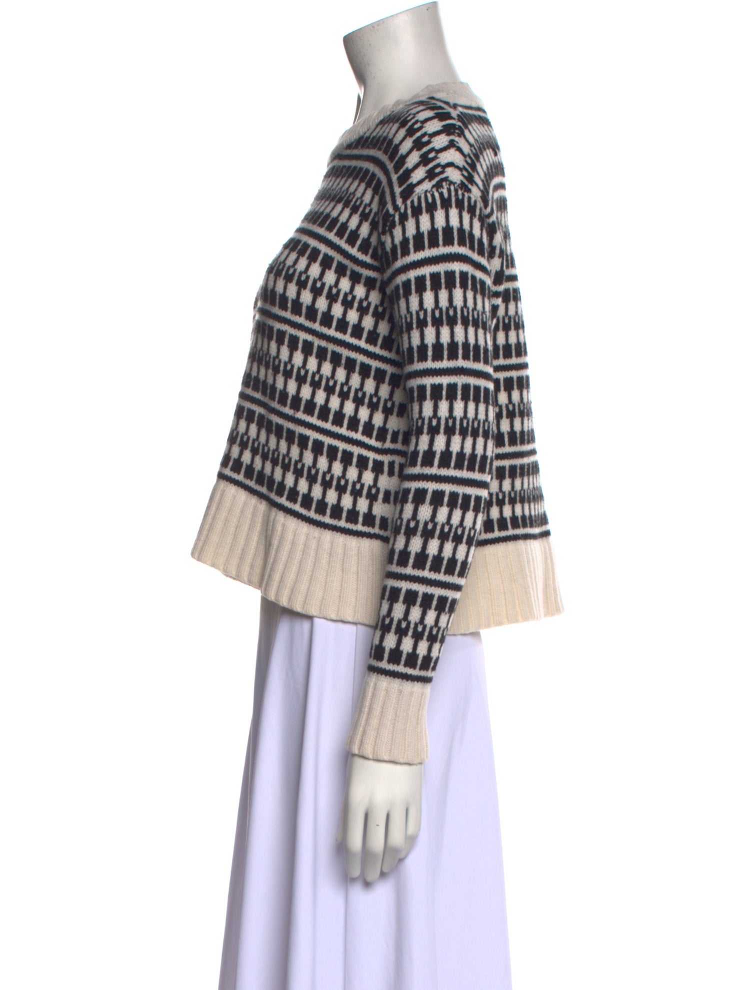 Jason Wu Wool Striped Sweater