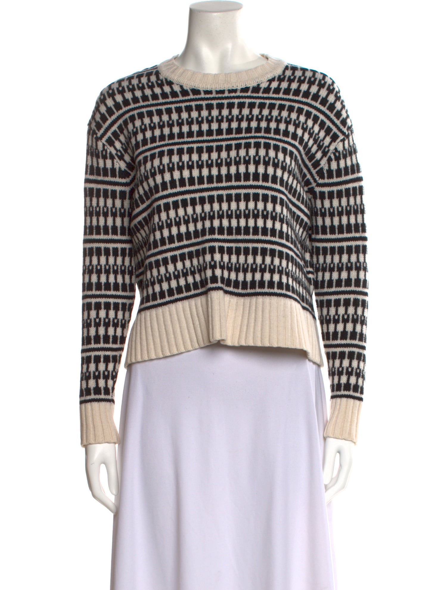Jason Wu Wool Striped Sweater