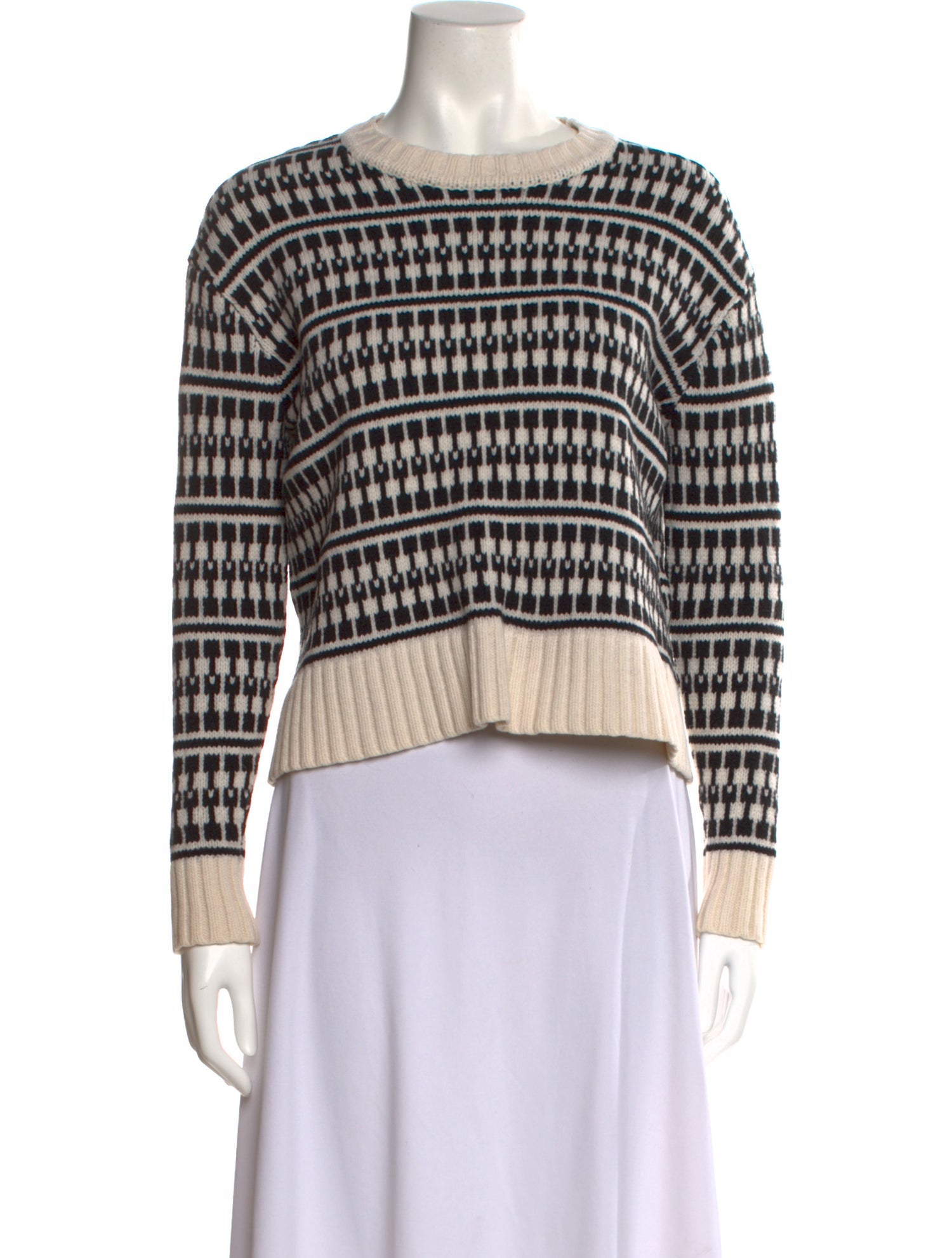 Jason Wu Wool Striped Sweater