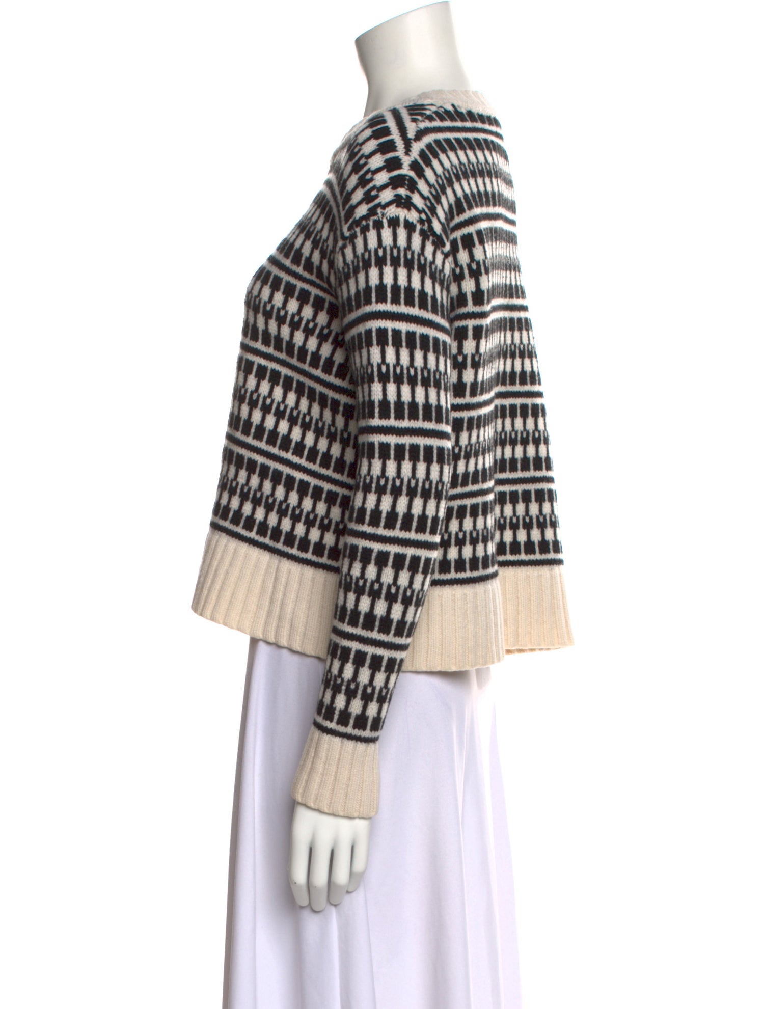 Jason Wu Wool Striped Sweater