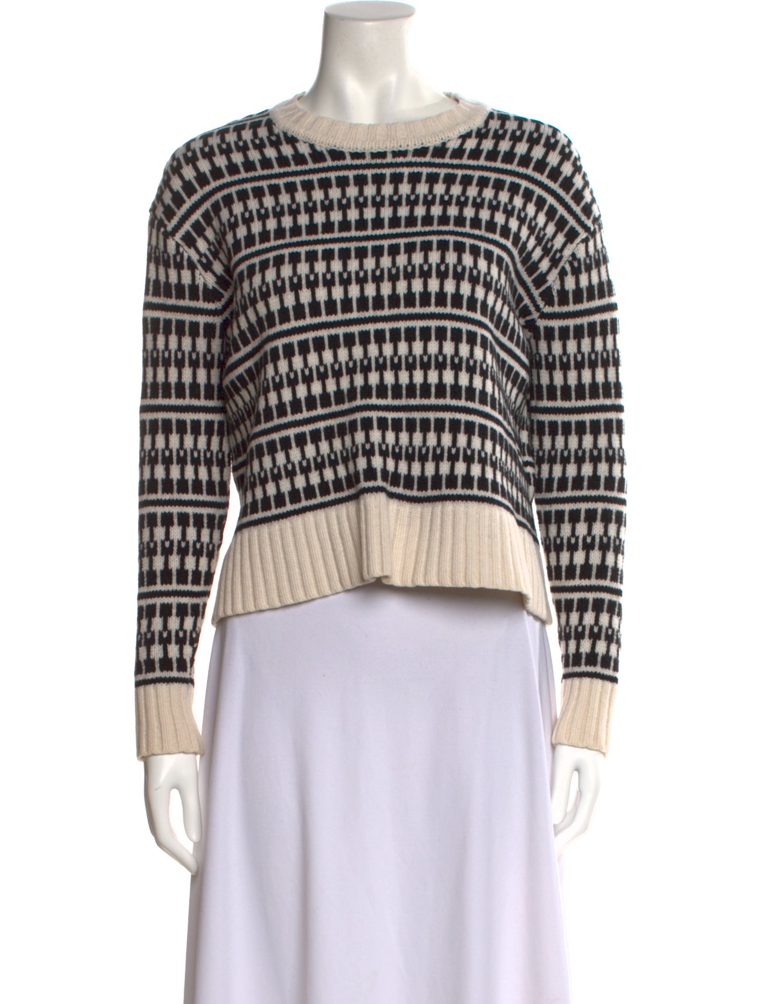 Jason Wu Wool Striped Sweater
