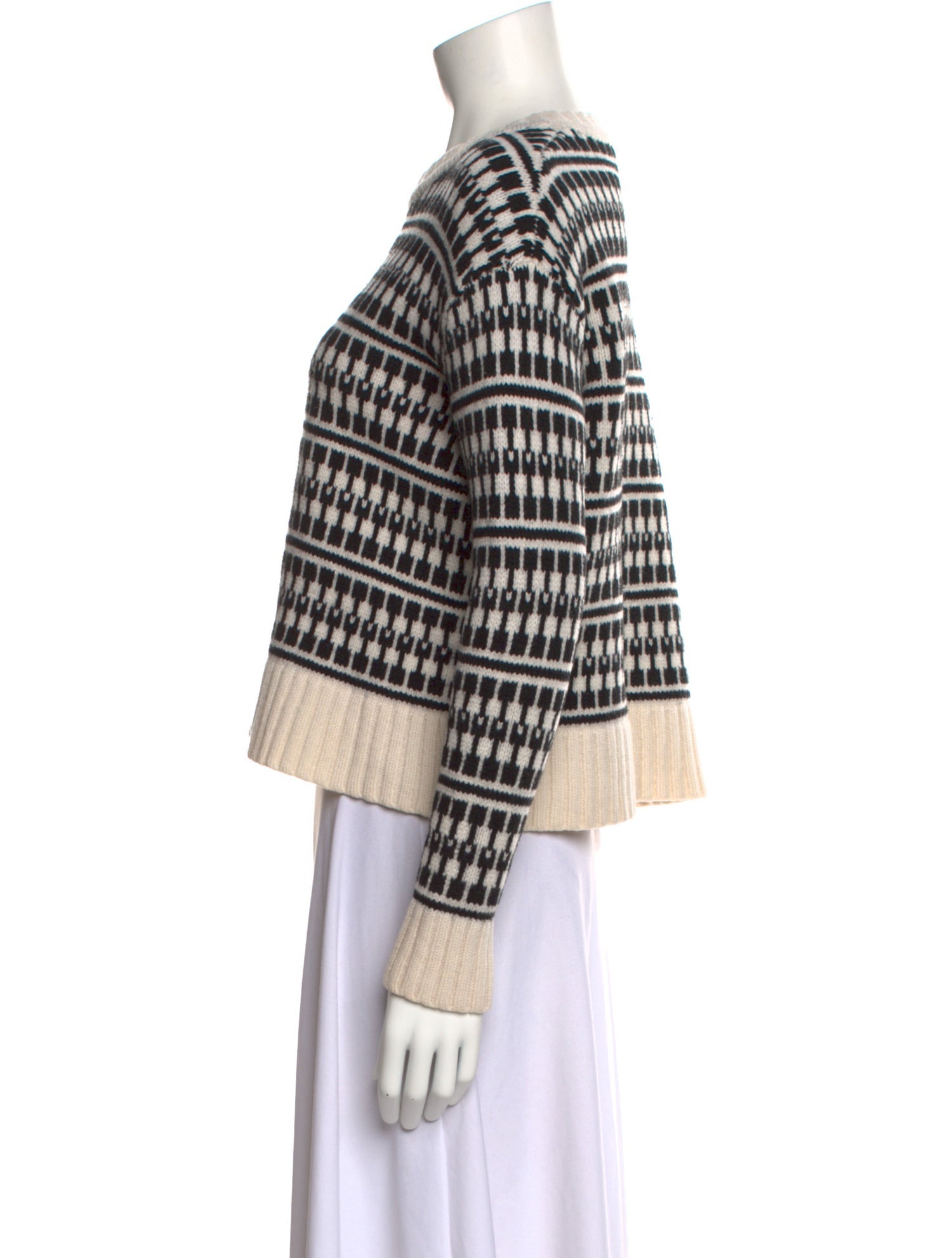 Jason Wu Wool Striped Sweater
