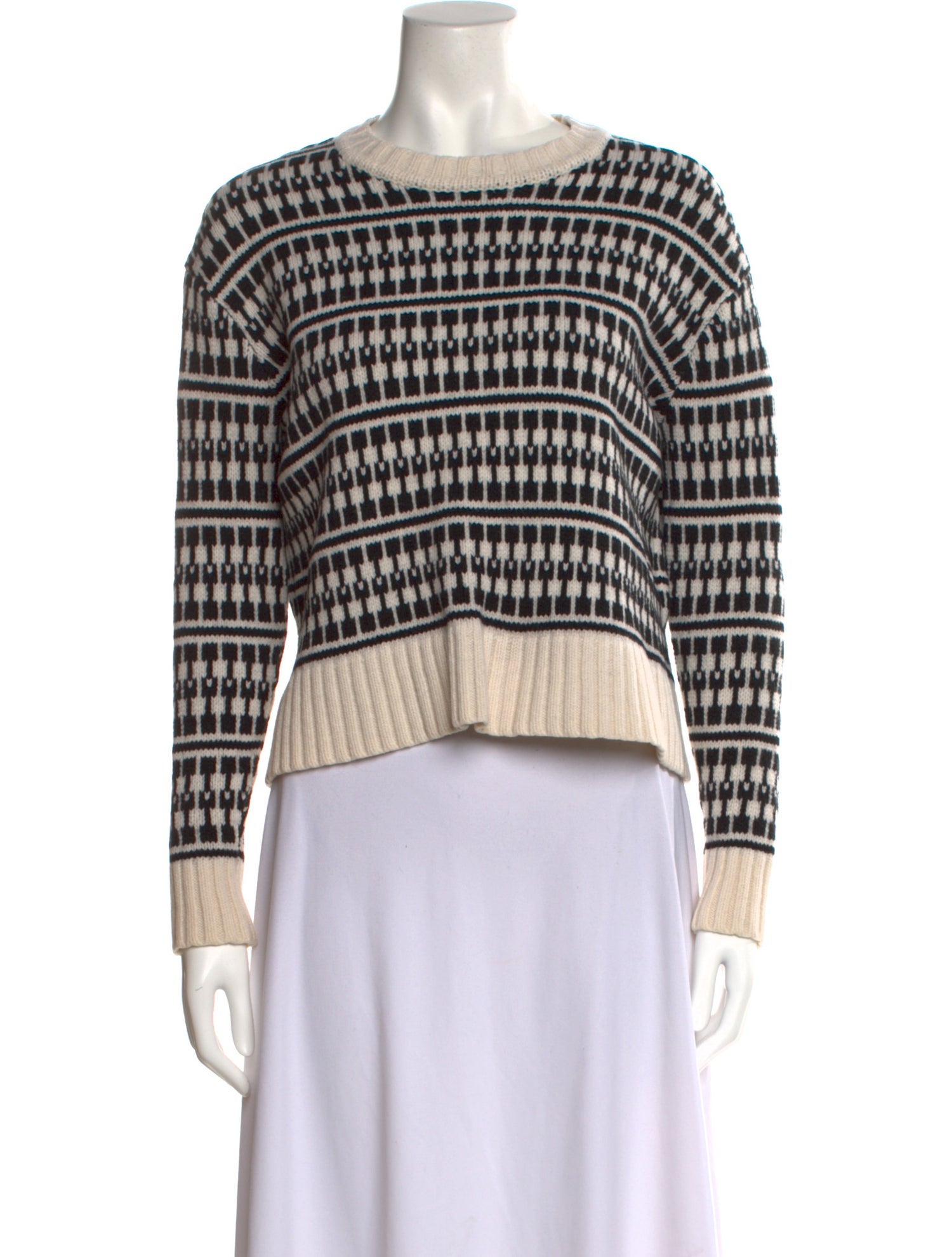 Jason Wu Wool Striped Sweater