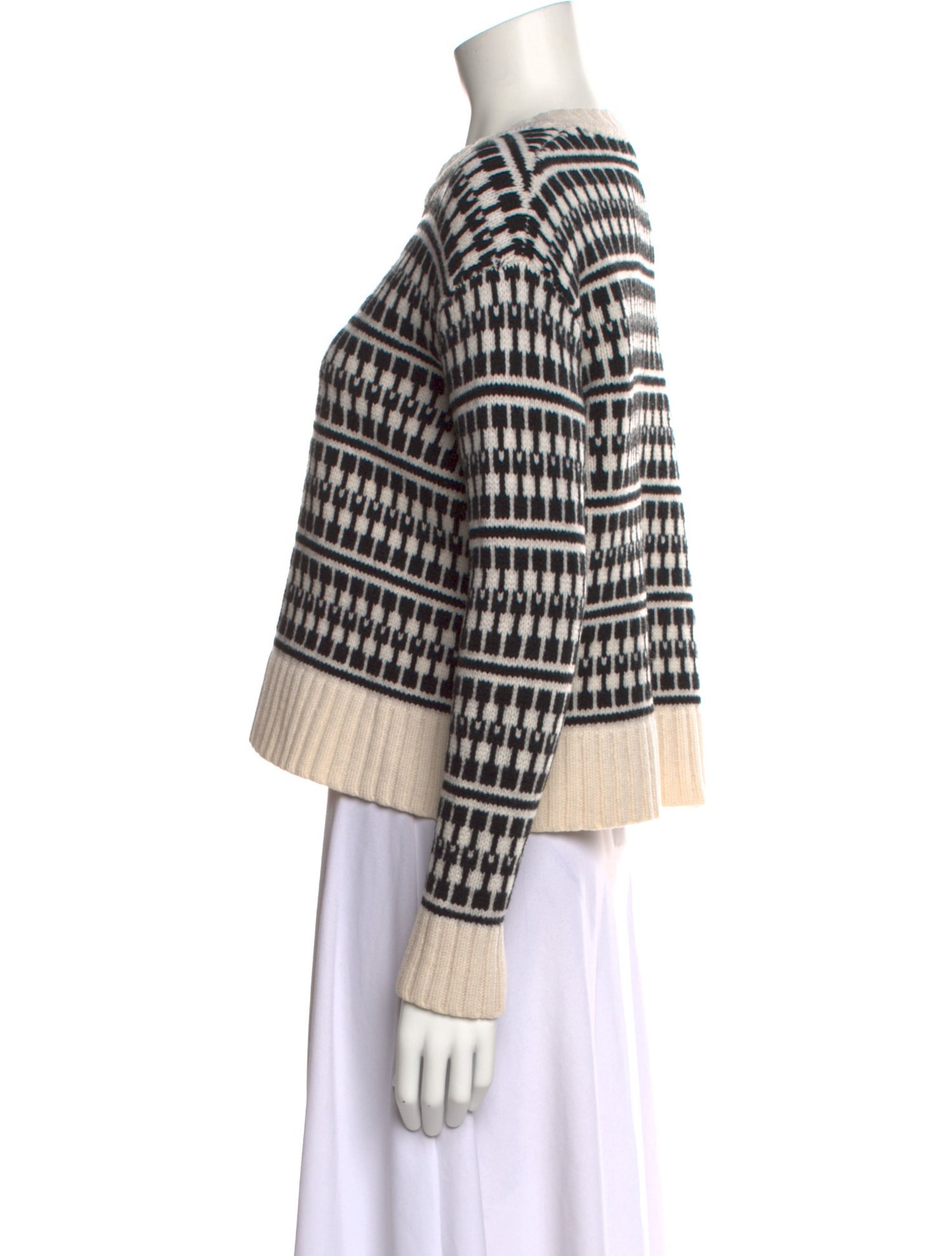 Jason Wu Wool Striped Sweater