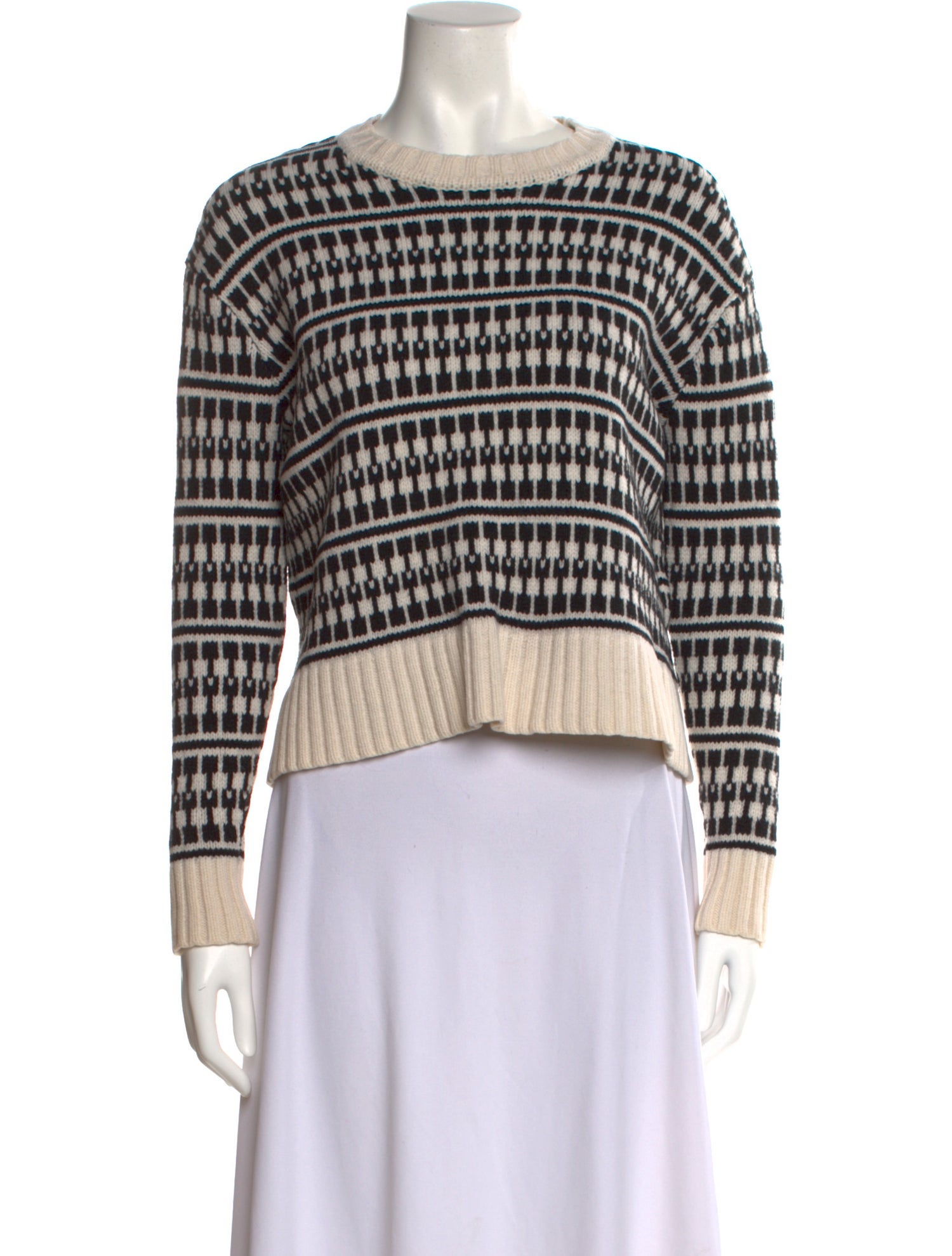 Jason Wu Wool Striped Sweater