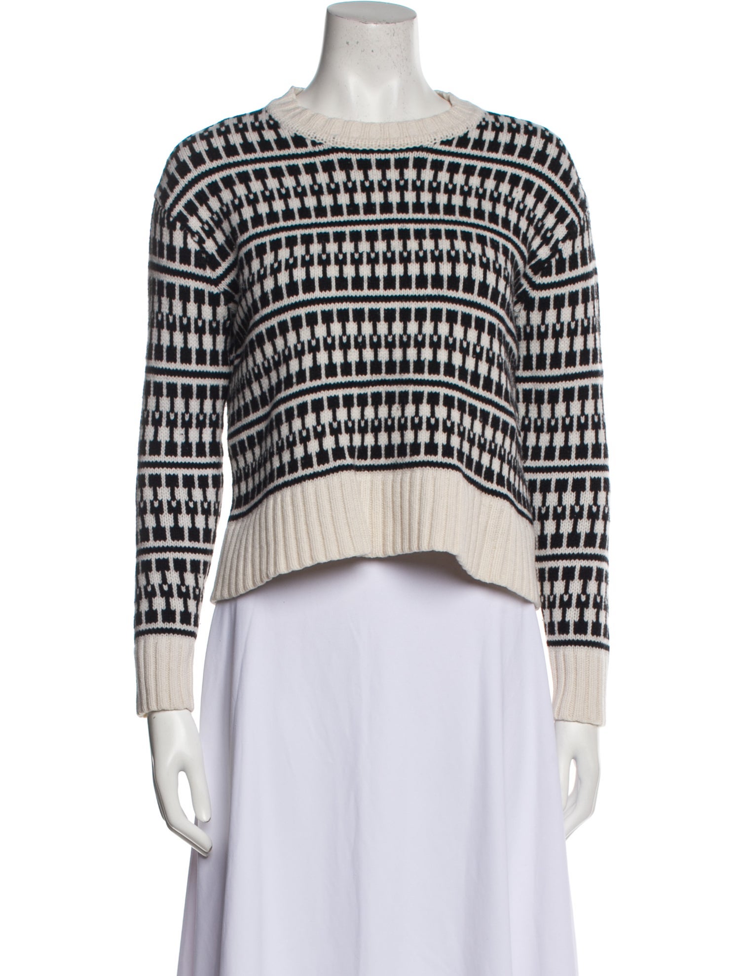 Jason Wu Wool Striped Sweater