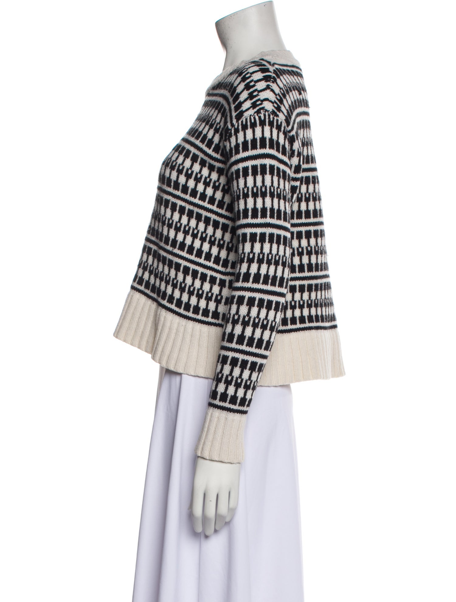 Jason Wu Wool Striped Sweater