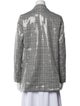 Jason Wu Plaid Print Blazer