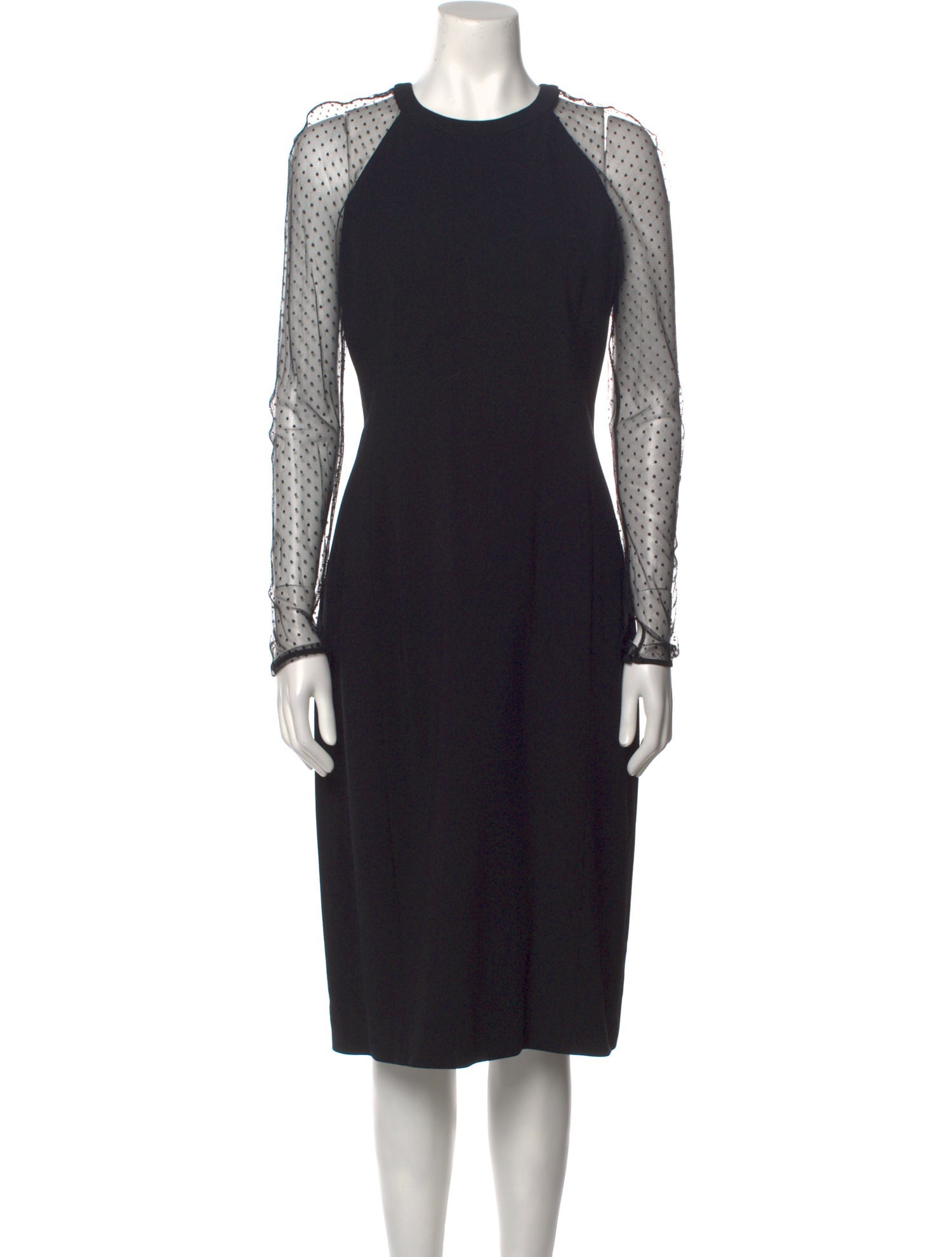 Jason Wu Crew Neck Midi Length Dress