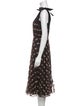 Grey by Jason Wu Printed Midi Length Dress