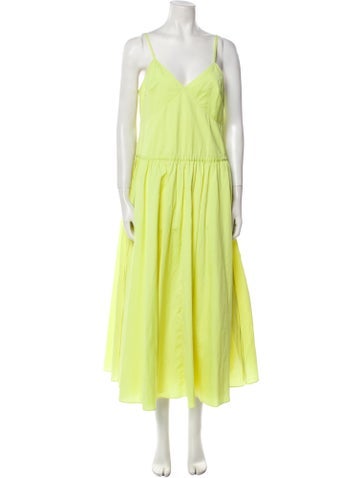 Jason Wu Dresses V-Neck Long Dress S