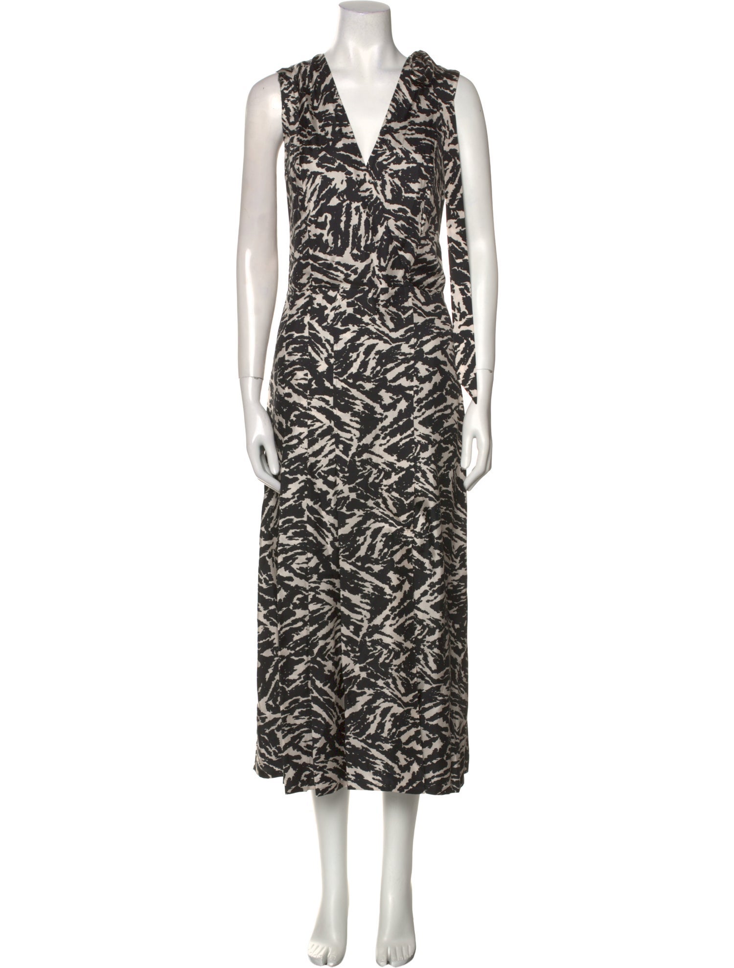 Jason Wu Silk Midi Length Dress