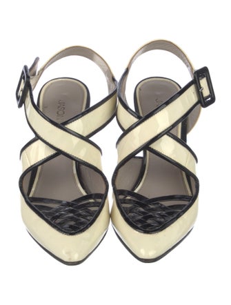 Jason Wu Patent Leather T-Strap Pumps