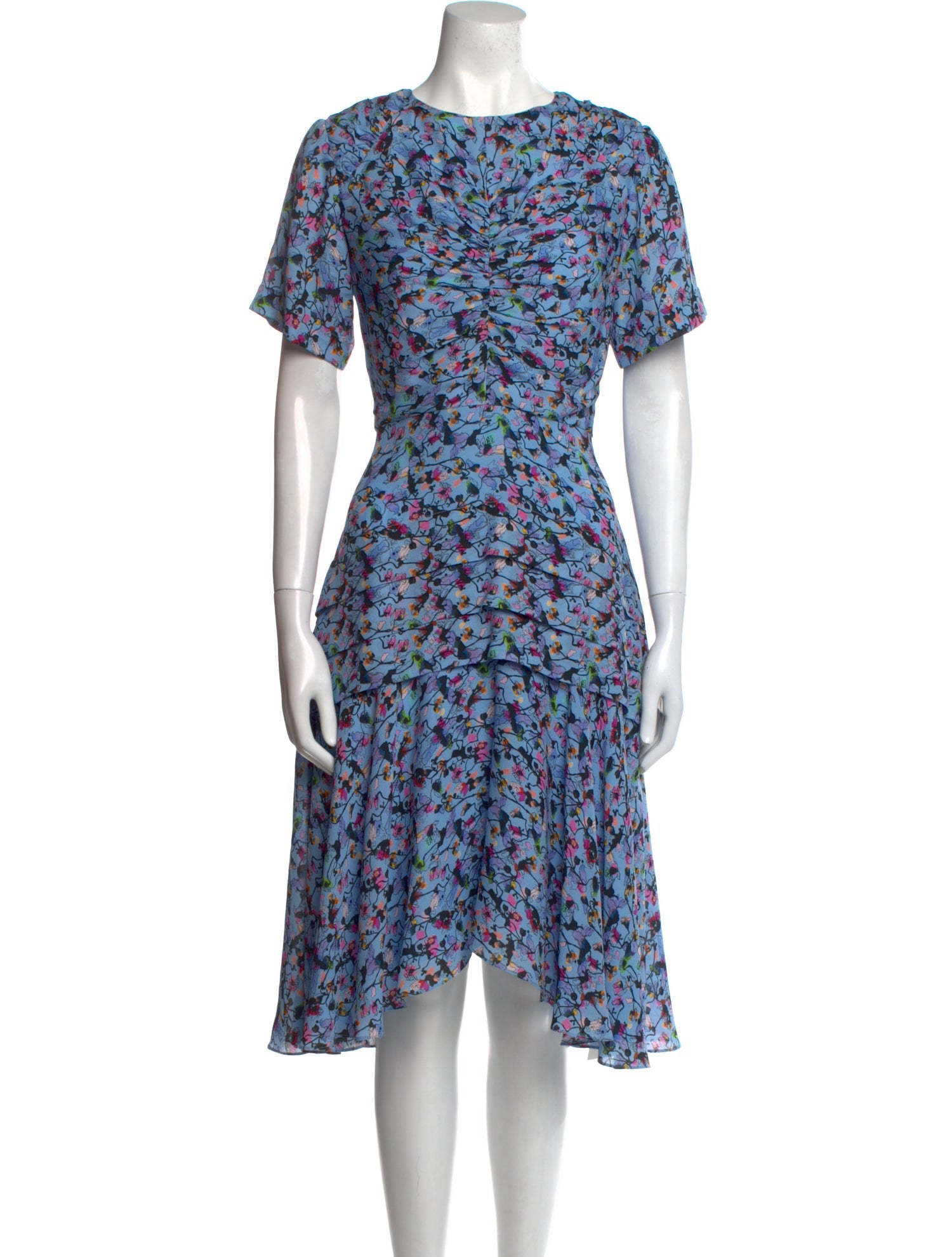 Jason Wu Silk Midi Length Dress