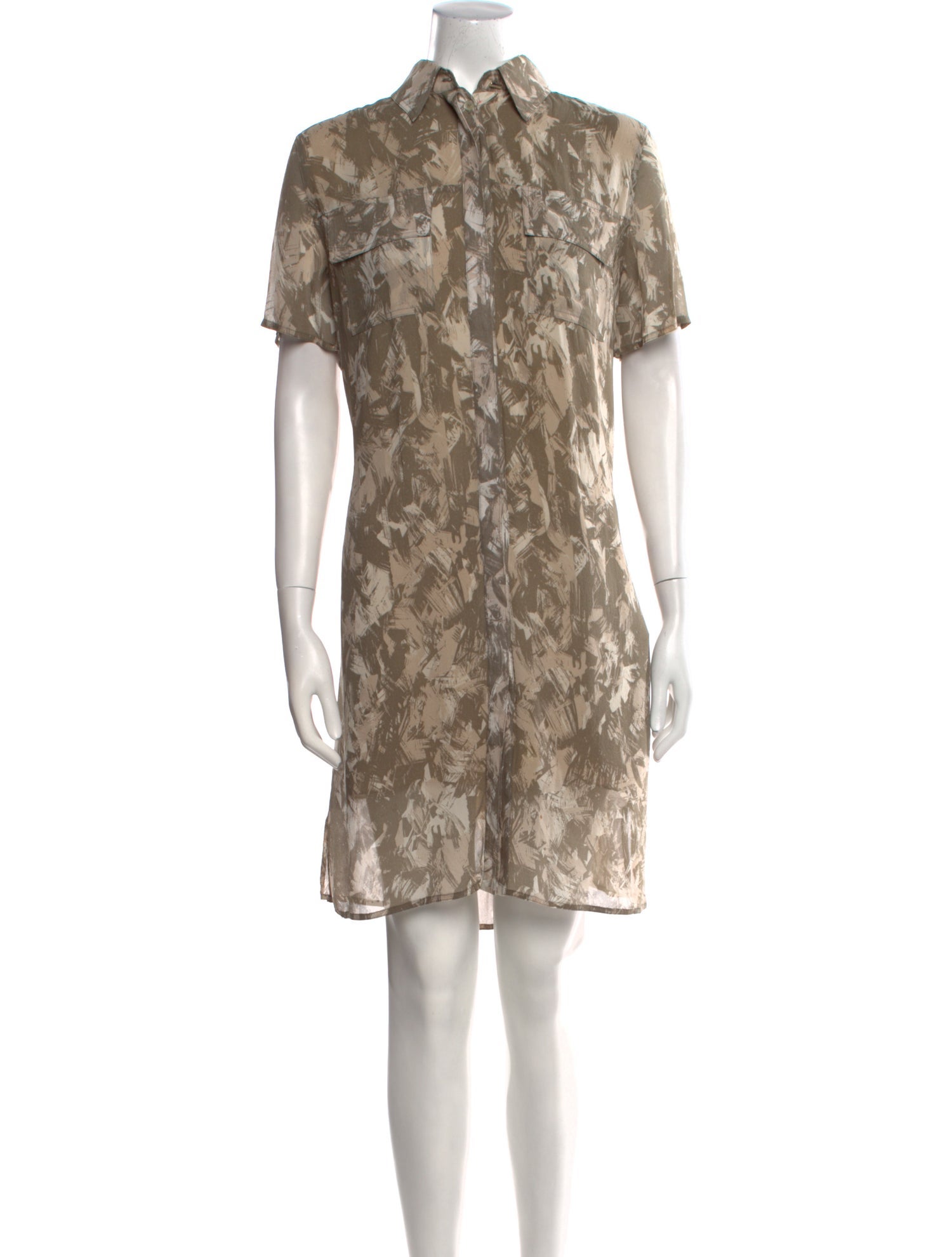 Jason Wu Silk Knee-Length Dress