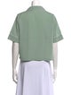 Jason Wu Short Sleeve Crop Top