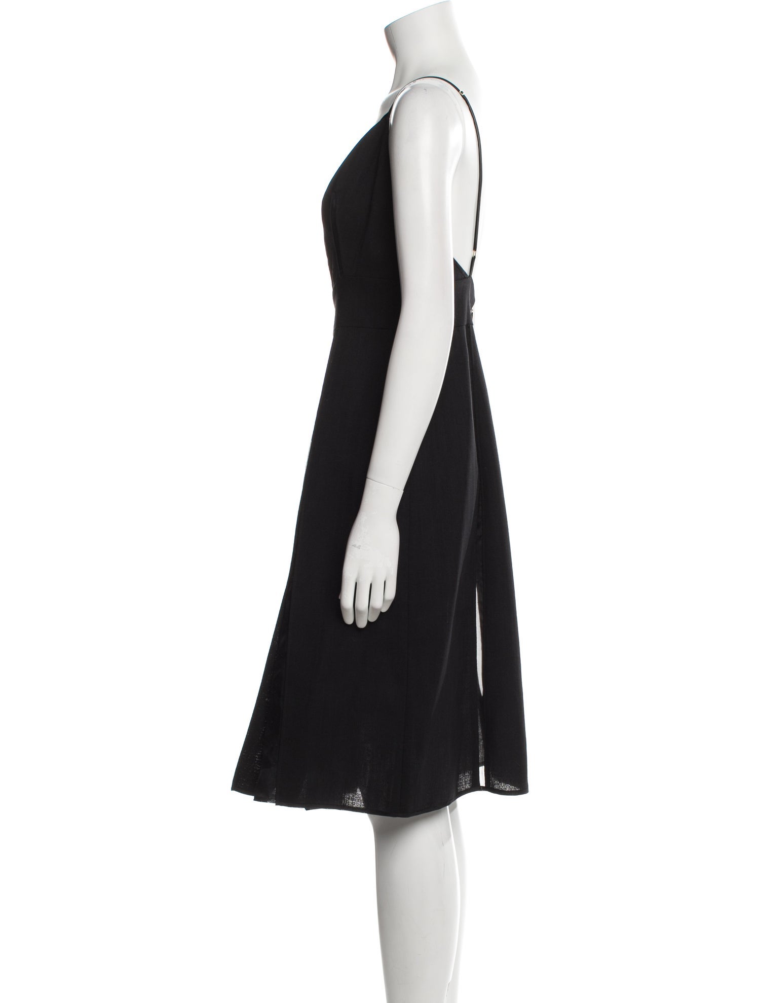 Jason Wu Virgin Wool Midi Length Dress