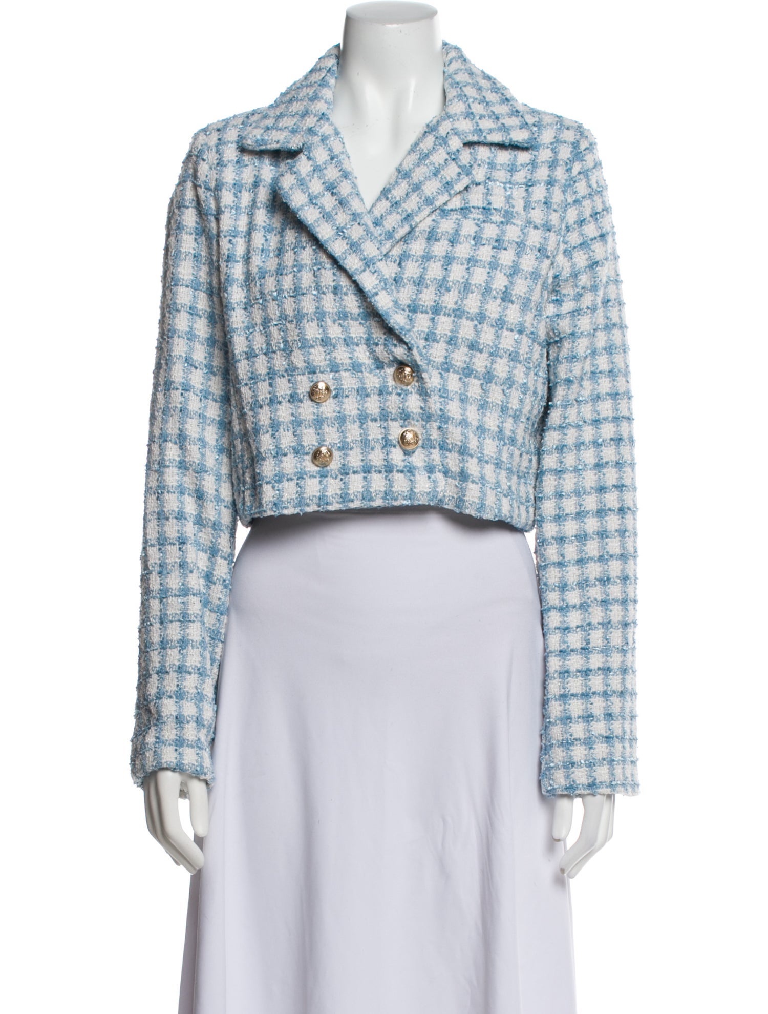 Jason Wu Plaid Print Blazer