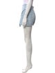 Jason Wu Tweed Pattern Mini Shorts