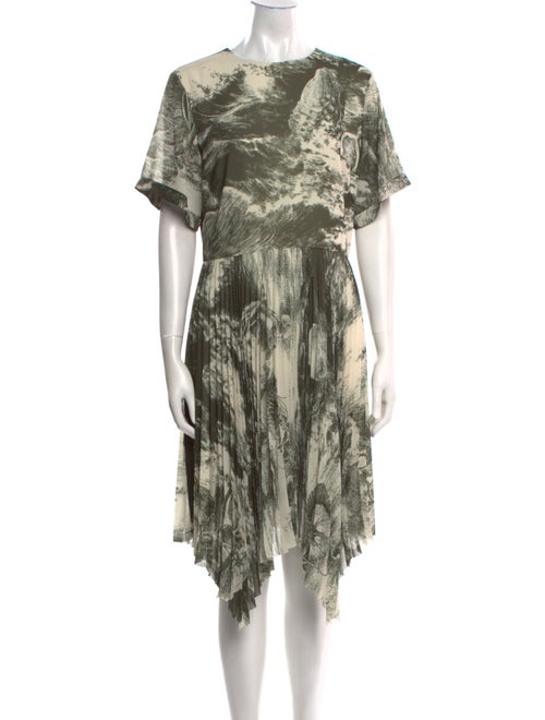 Jason Wu Printed Midi Length Dress