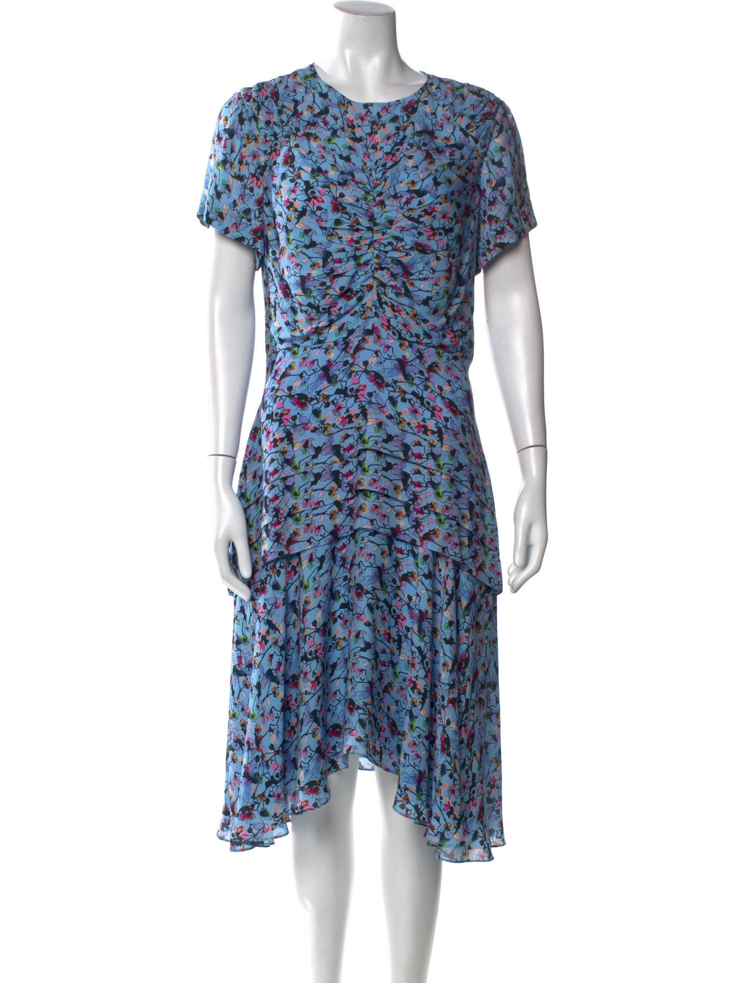 Jason Wu Silk Knee-Length Dress