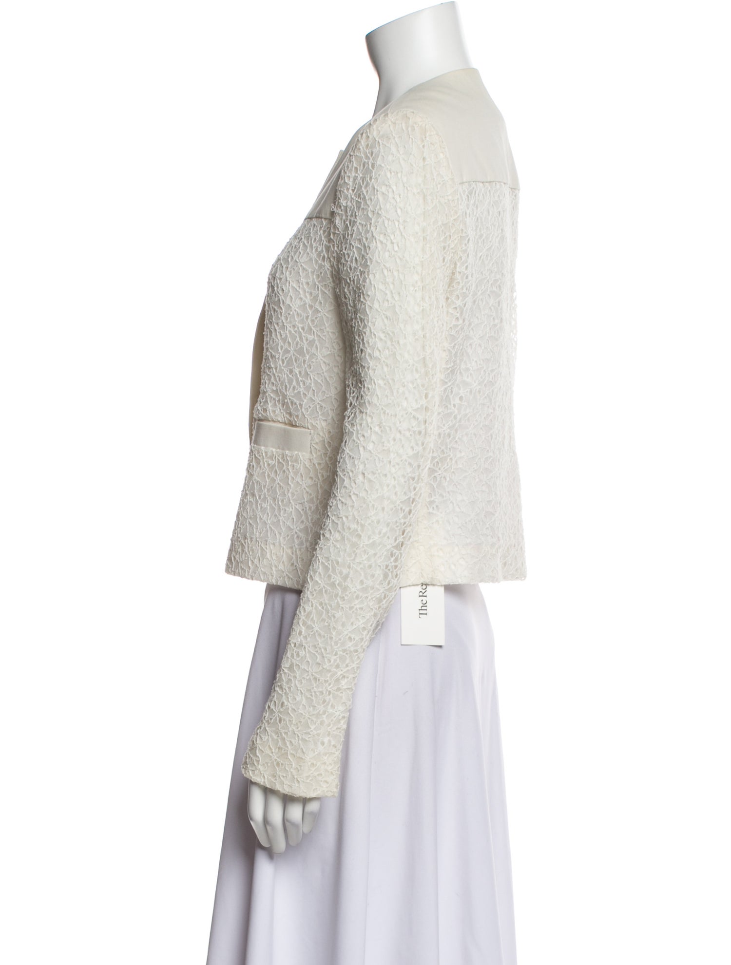 Jason Wu Tweed Pattern Evening Jacket