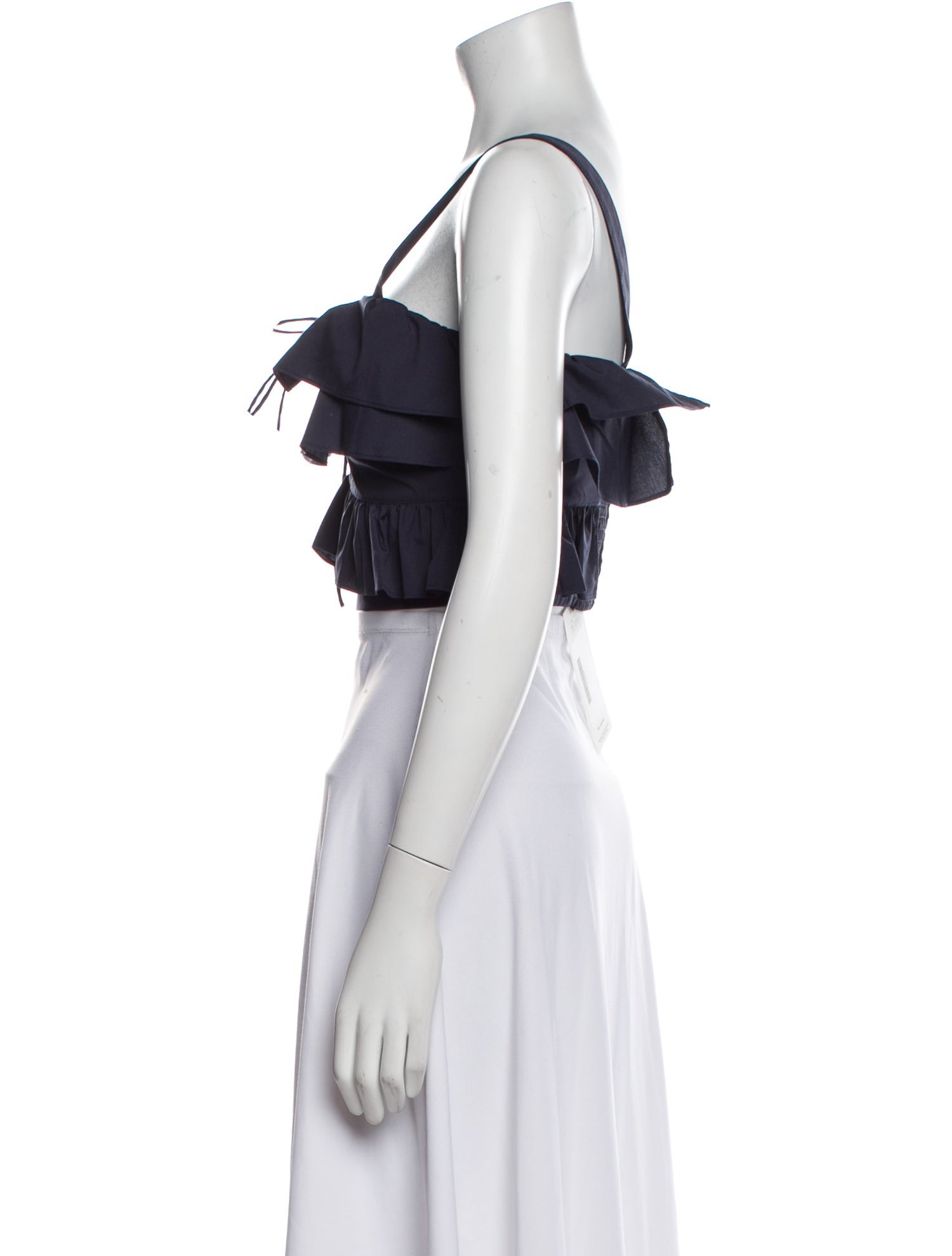 Jason Wu Square Neckline Sleeveless Crop Top w/ Tags