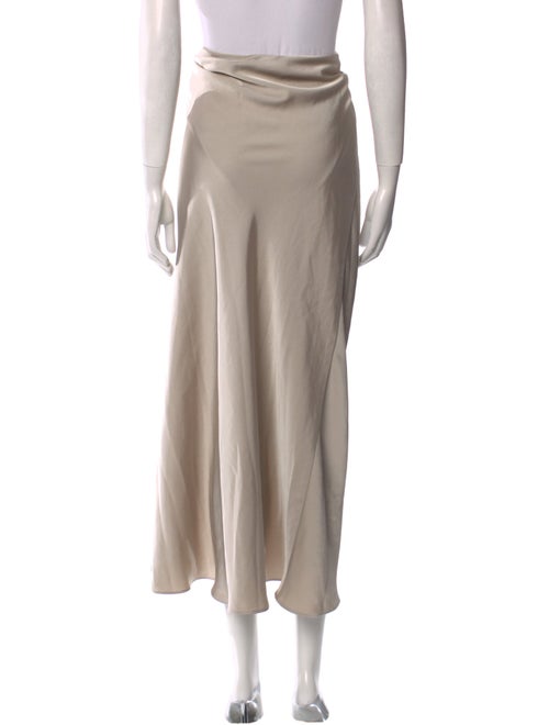 Jason Wu Pleated Accents Midi Length Skirt