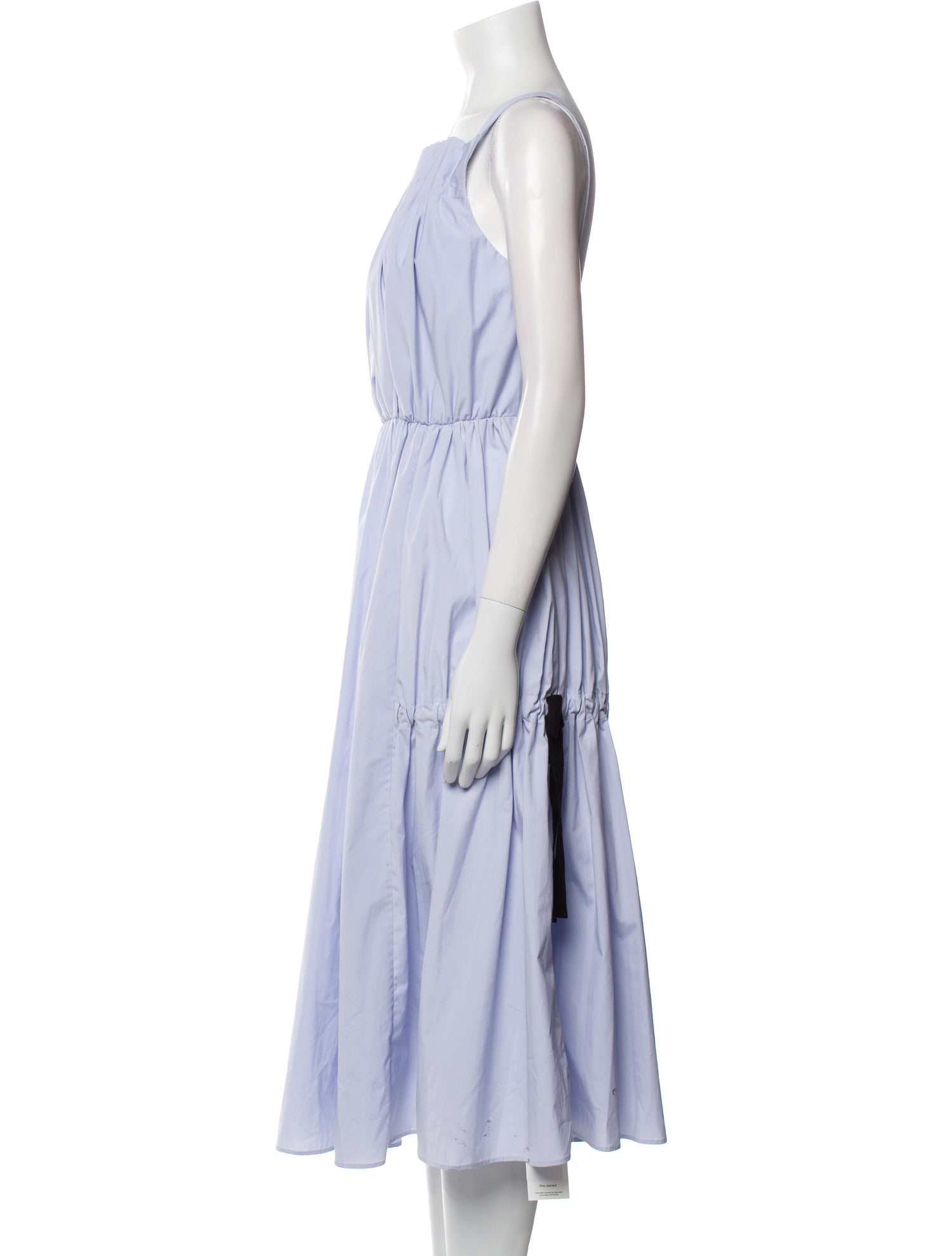 Jason Wu Square Neckline Midi Length Dress