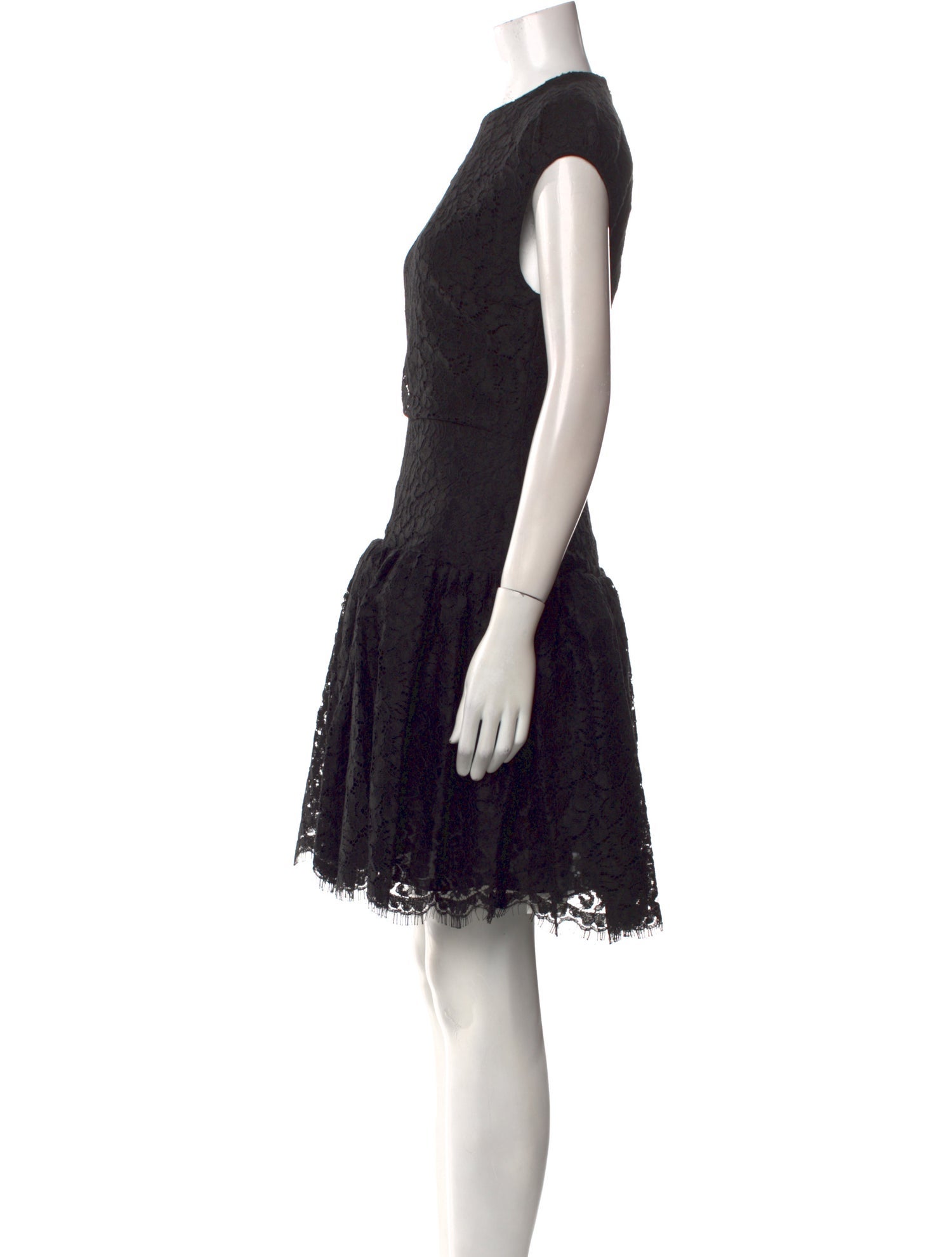 Alaïa Wool Mini Dress - Black Dresses, Clothing - AL2104571