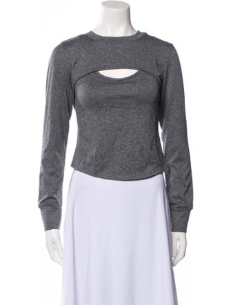 Jason Wu Crew Neck Long Sleeve Top