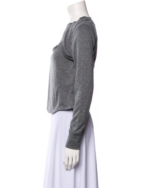 Jason Wu Crew Neck Long Sleeve Top