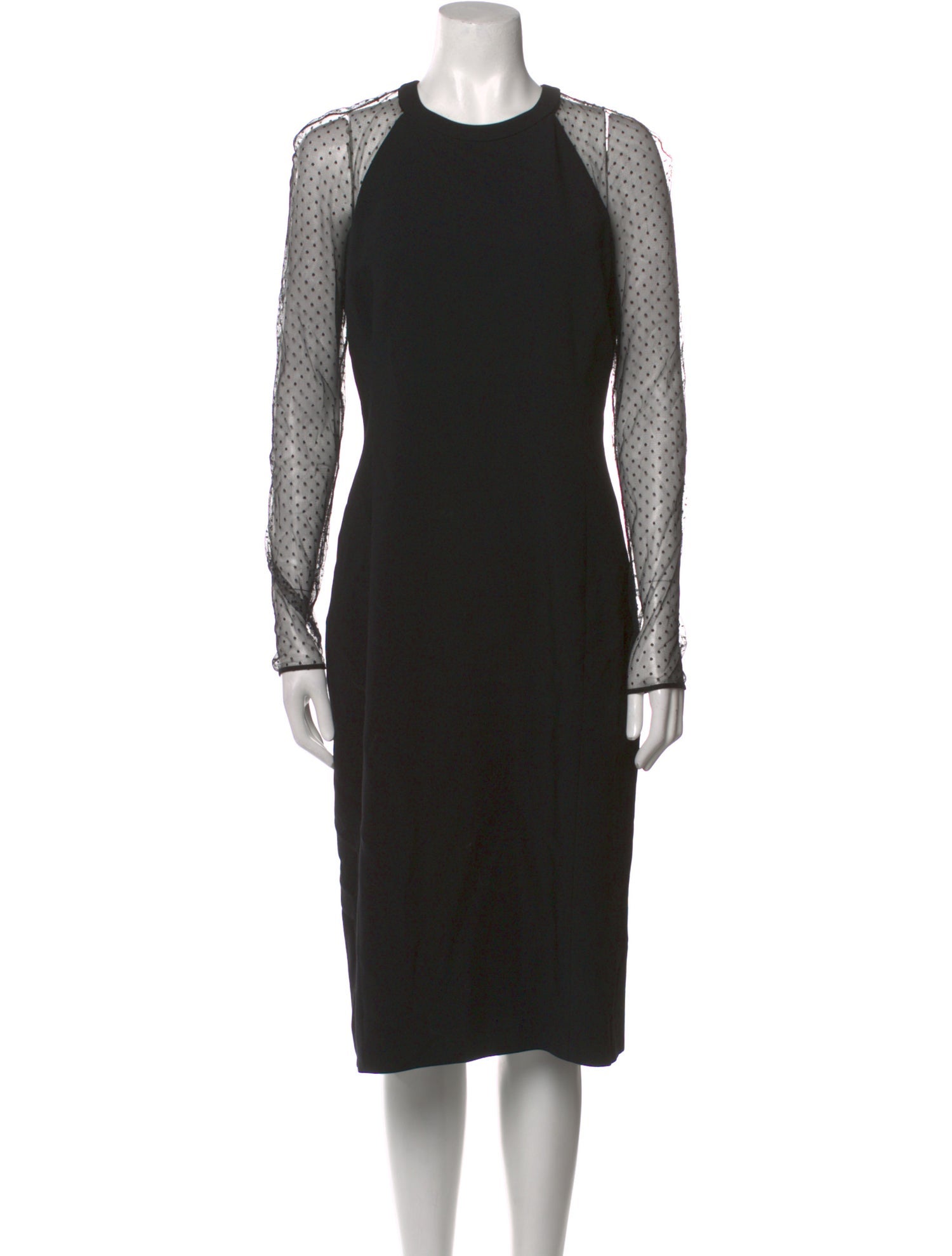 Jason Wu Virgin Wool Midi Length Dress