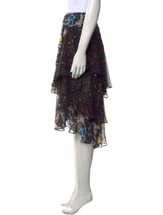 Jason Wu Silk Midi Length Skirt