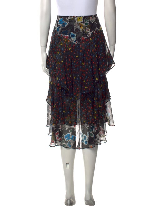 Jason Wu Silk Midi Length Skirt